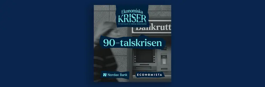 Historiepodd: 90-talskrisen - Från ostron till ärtsoppa