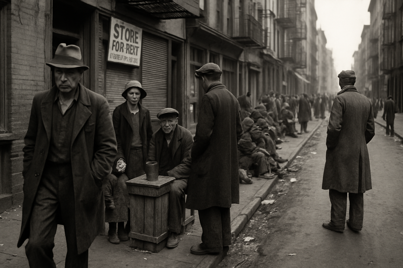 Depressionen 1929 – en dröm som blev mardröm