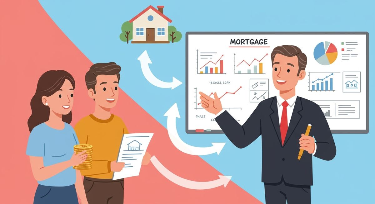 MLO agent explaining the pros and cons of being an MLO to new real estate agents