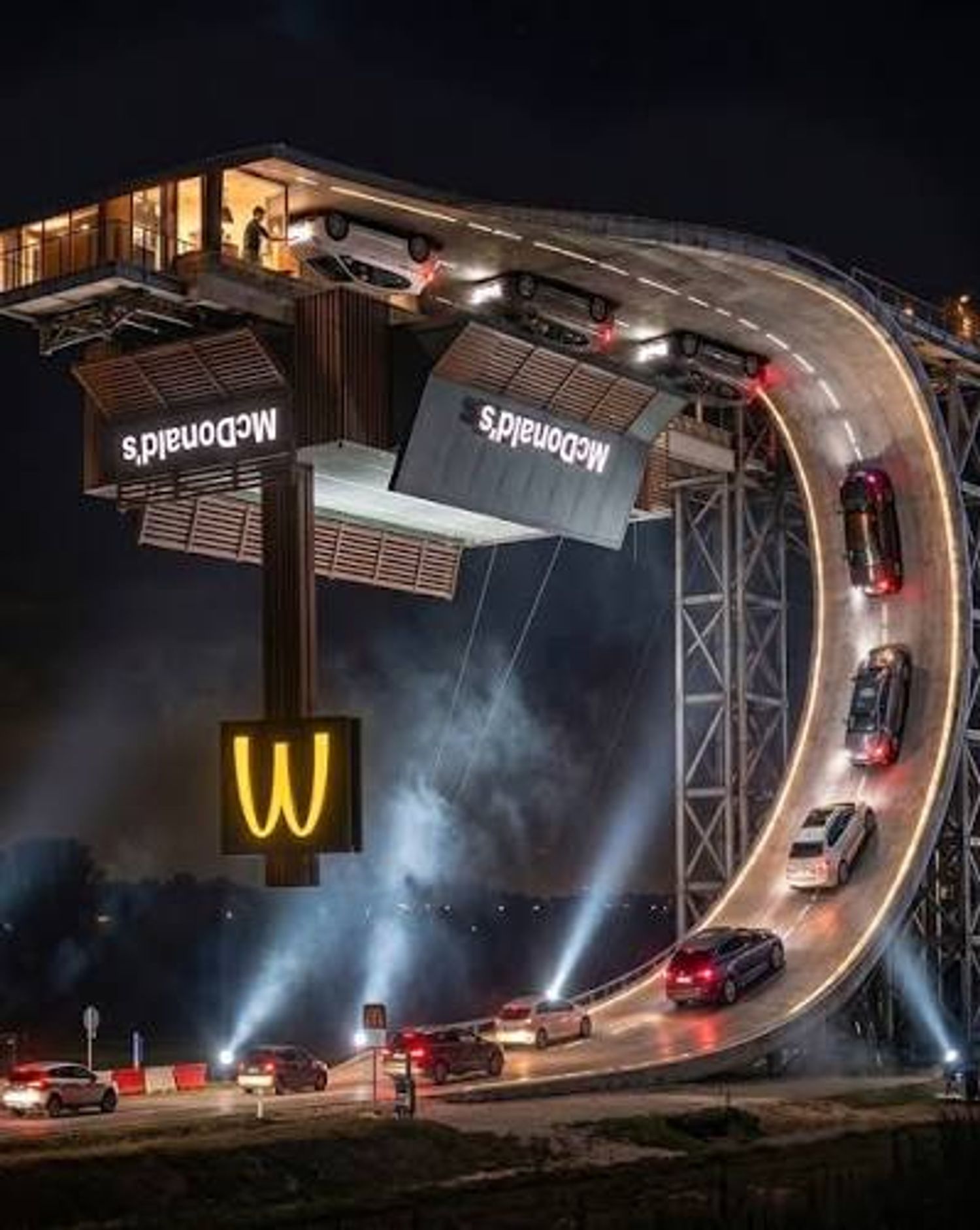 Mcdonald Tesla Campaign