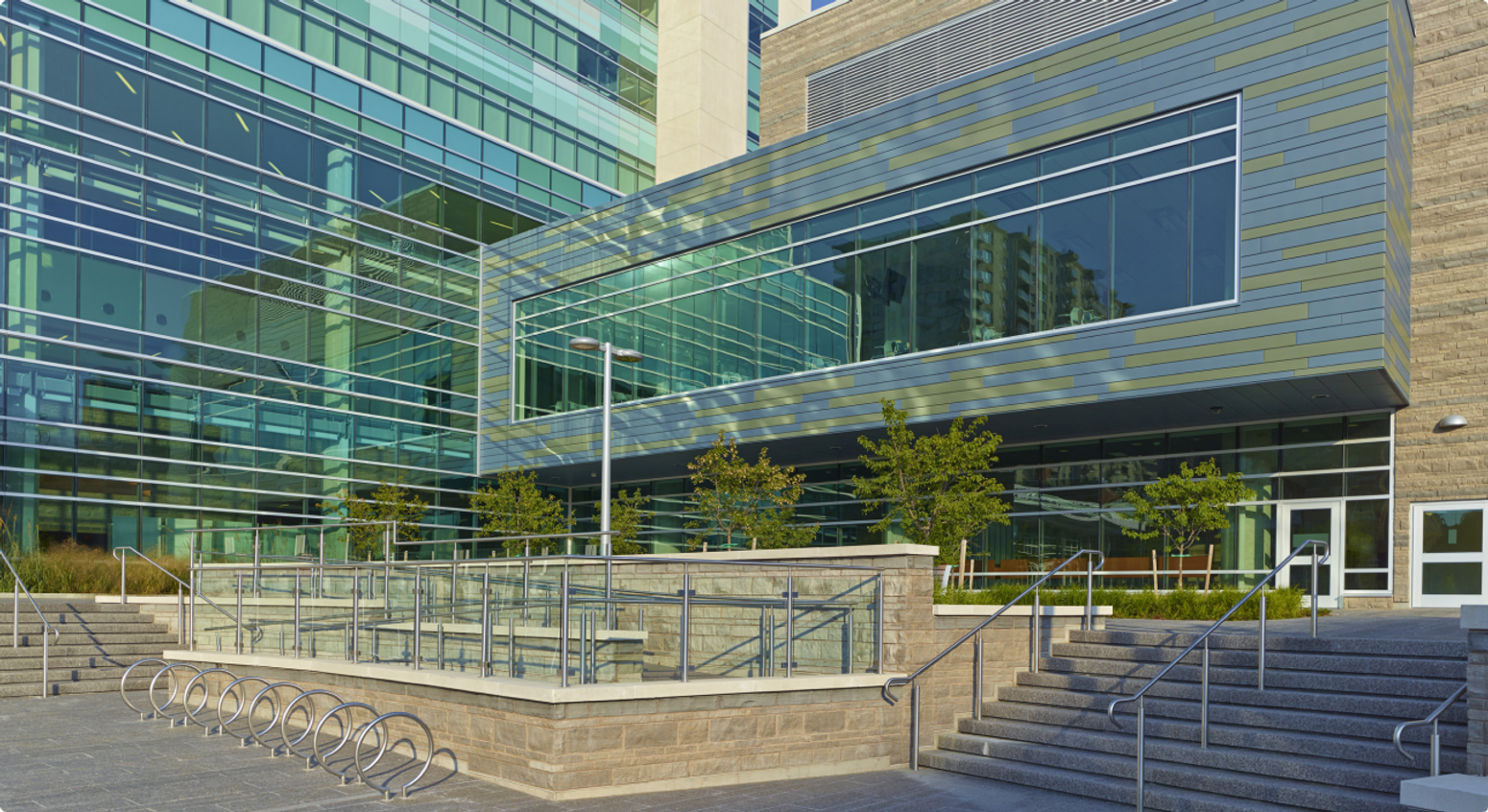 glass building