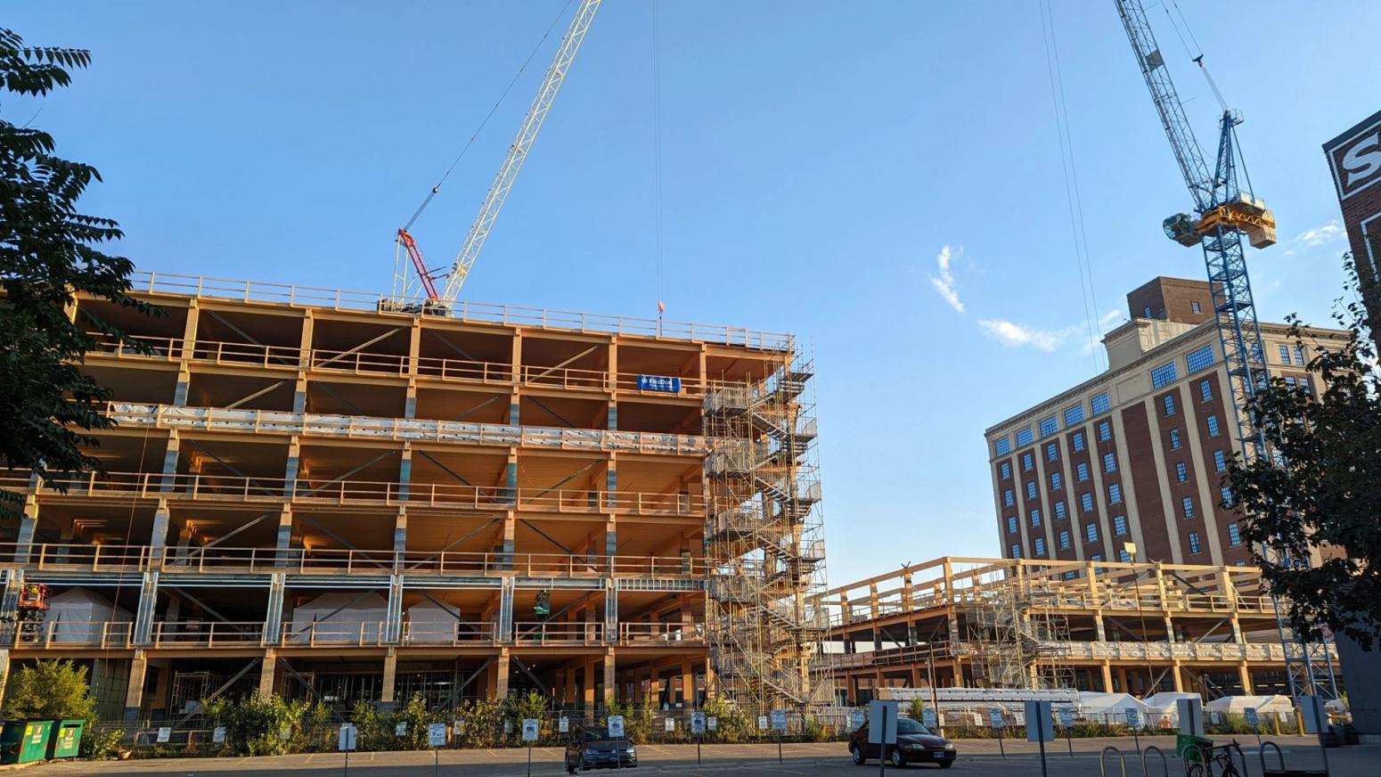 Mass Timber Building Exterior