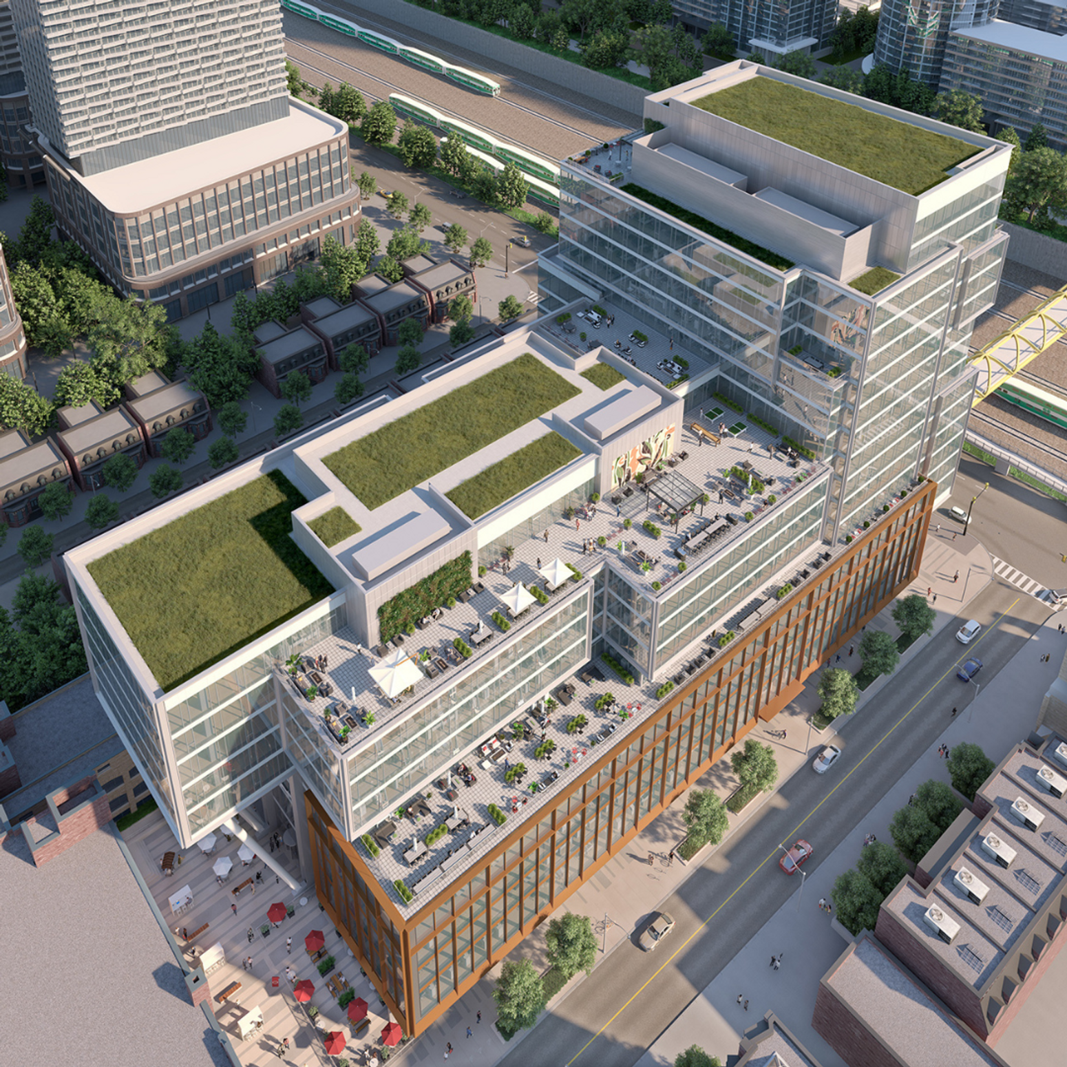 Portland Commons Green Roof