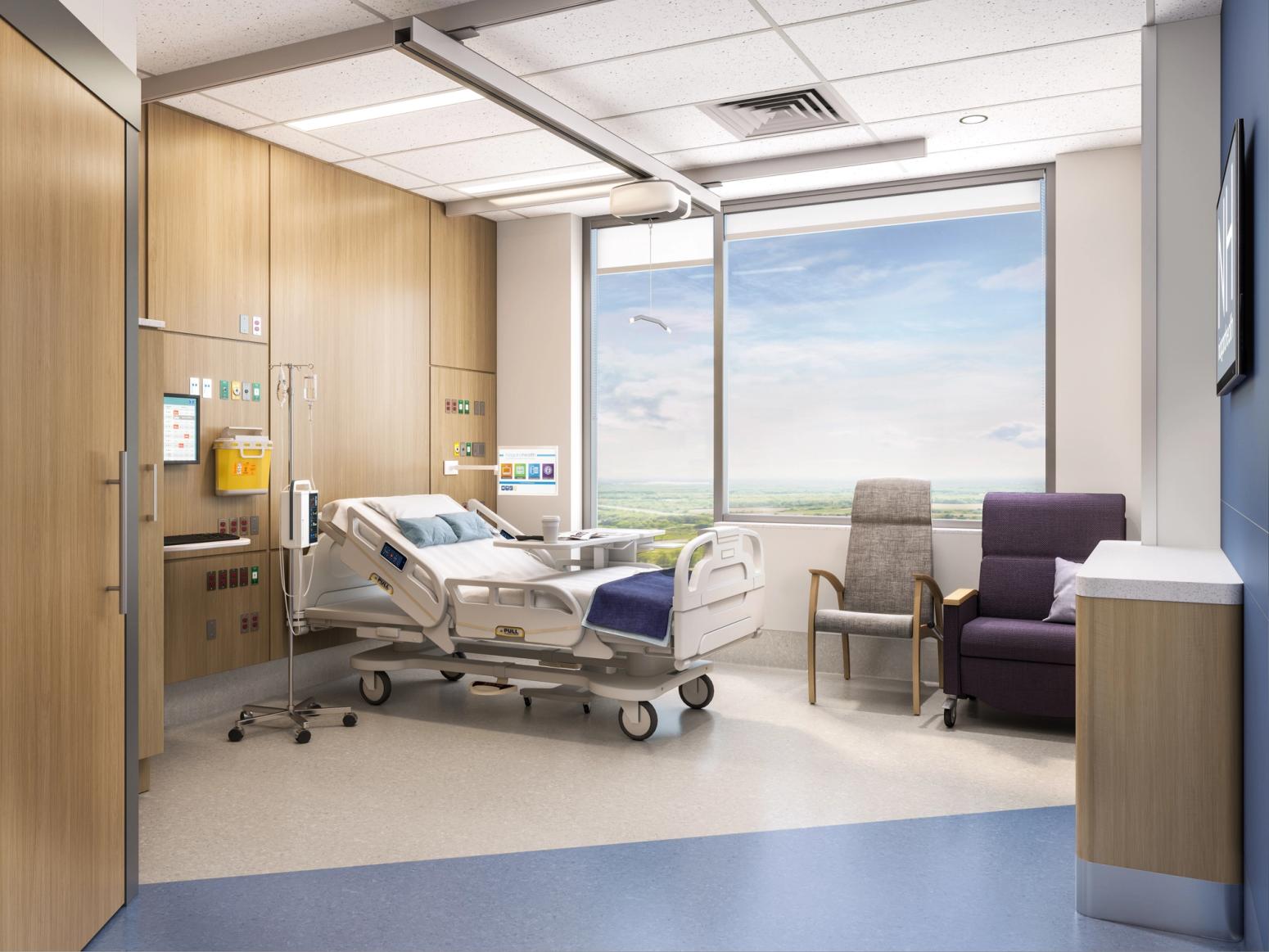 South Niagara Hospital Rendering - Interior