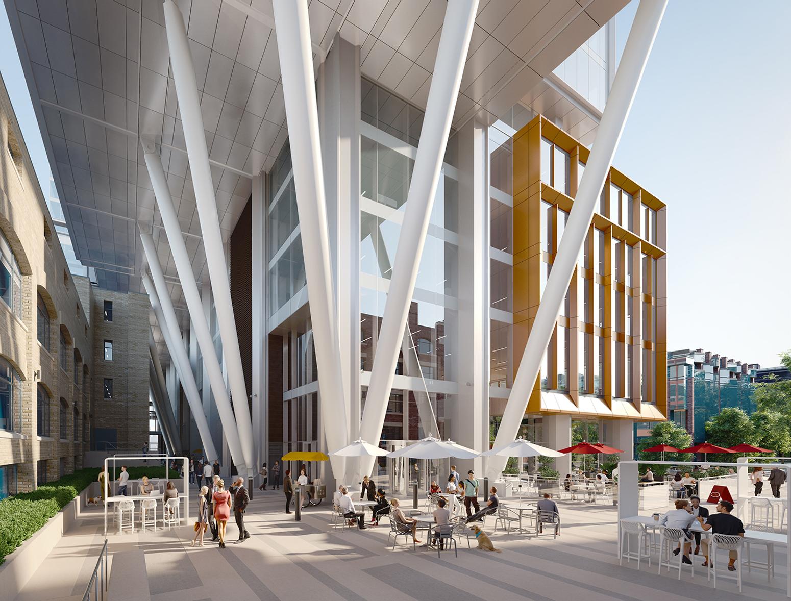 Portland Commons Exterior Entrance