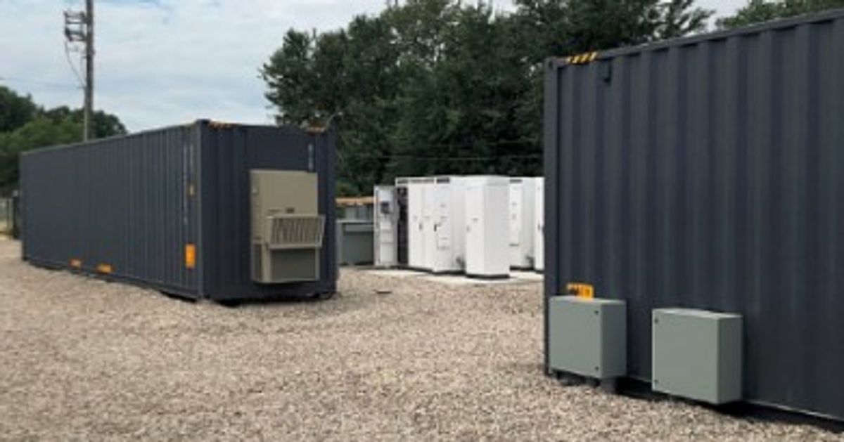 EllisDon Kitchener Wilmont Hydro Battery Storage Facility