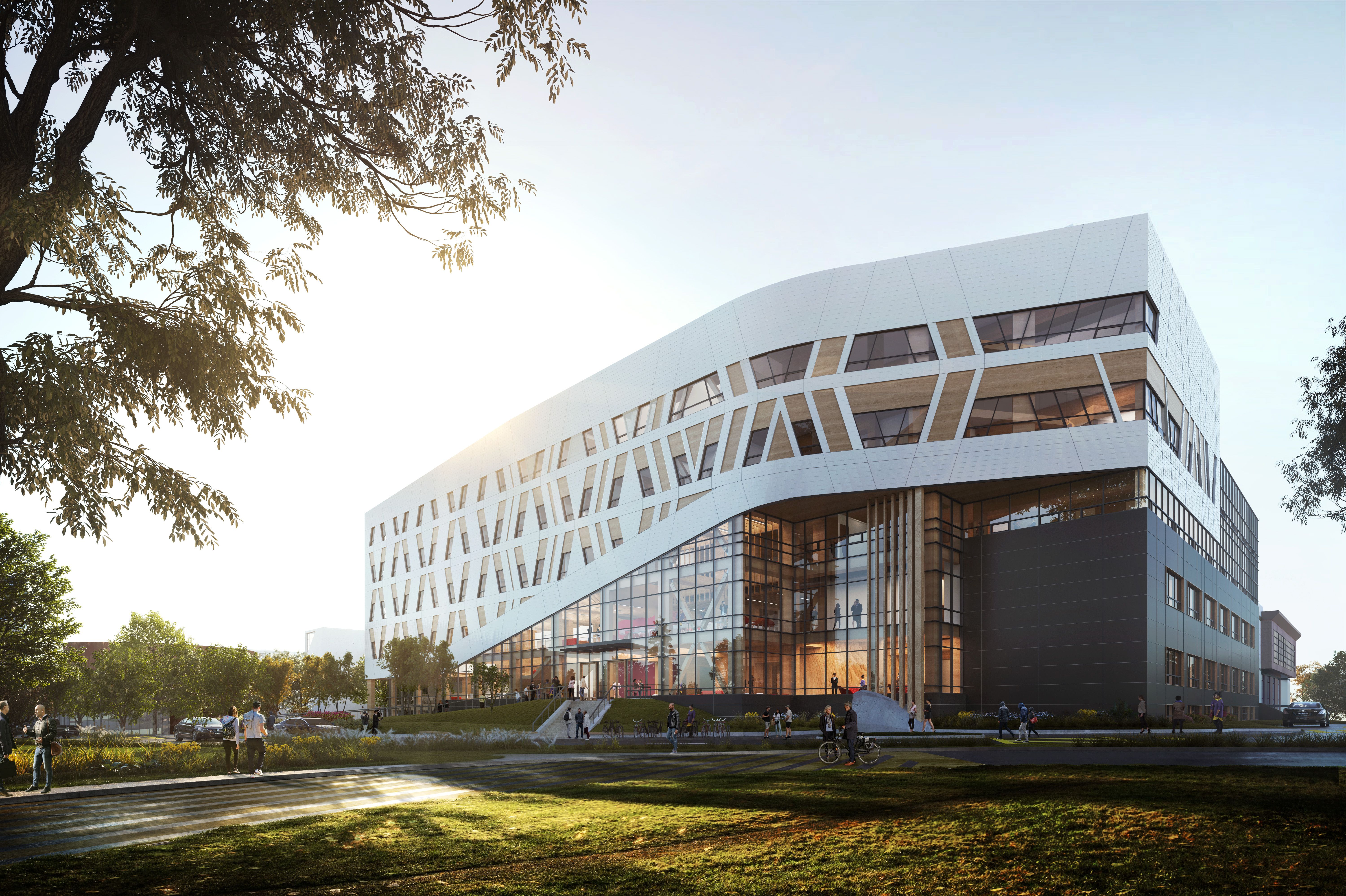 大学教育の再構築 = Reconstructing College Educa… Limberlost Place, George Brown College's new mass-timber