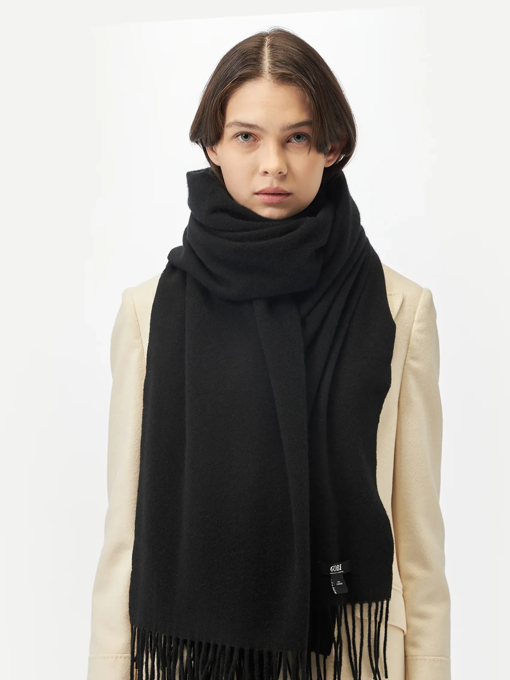 Accessorizing with a Cashmere Scarf