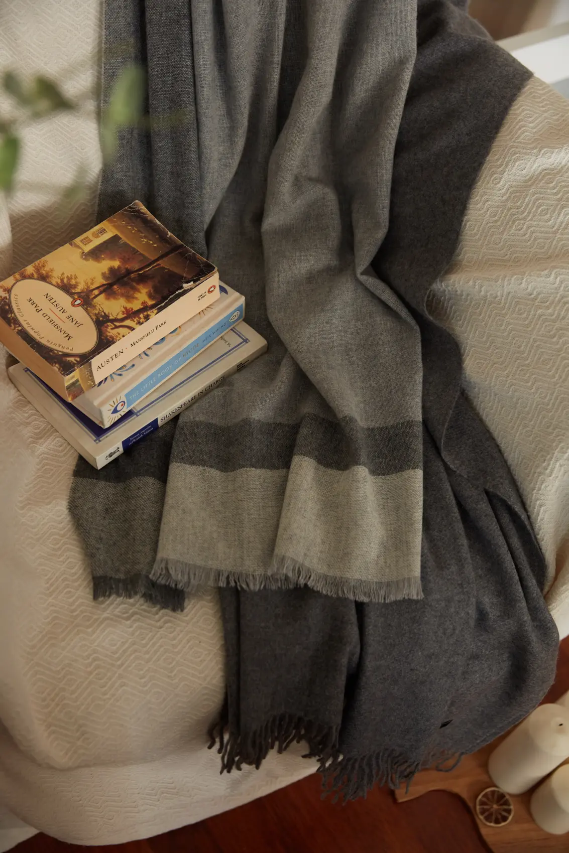 Organic Cashmere Colour Super Soft Throw | GOBI Cashmere