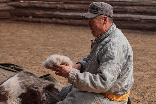 GOBI MONGOLIAN CASHMERE ブランケット2枚まとめて②③ S/S 2024 Collection | GOBI Mongolian Cashmere