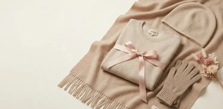 Kaschmir 99€ Mütze & Pullover-Set