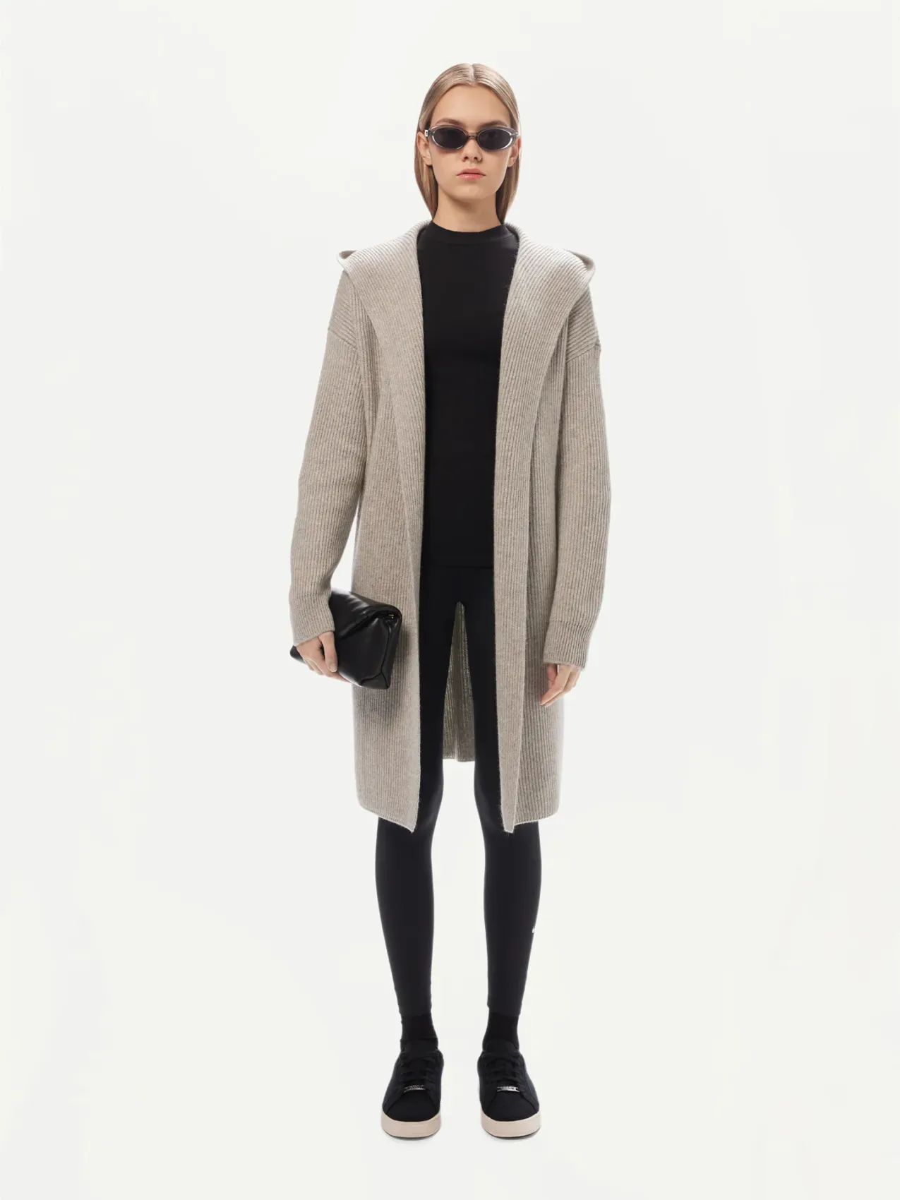 Cashmere Hooded Cardigan | GOBI Cashmere