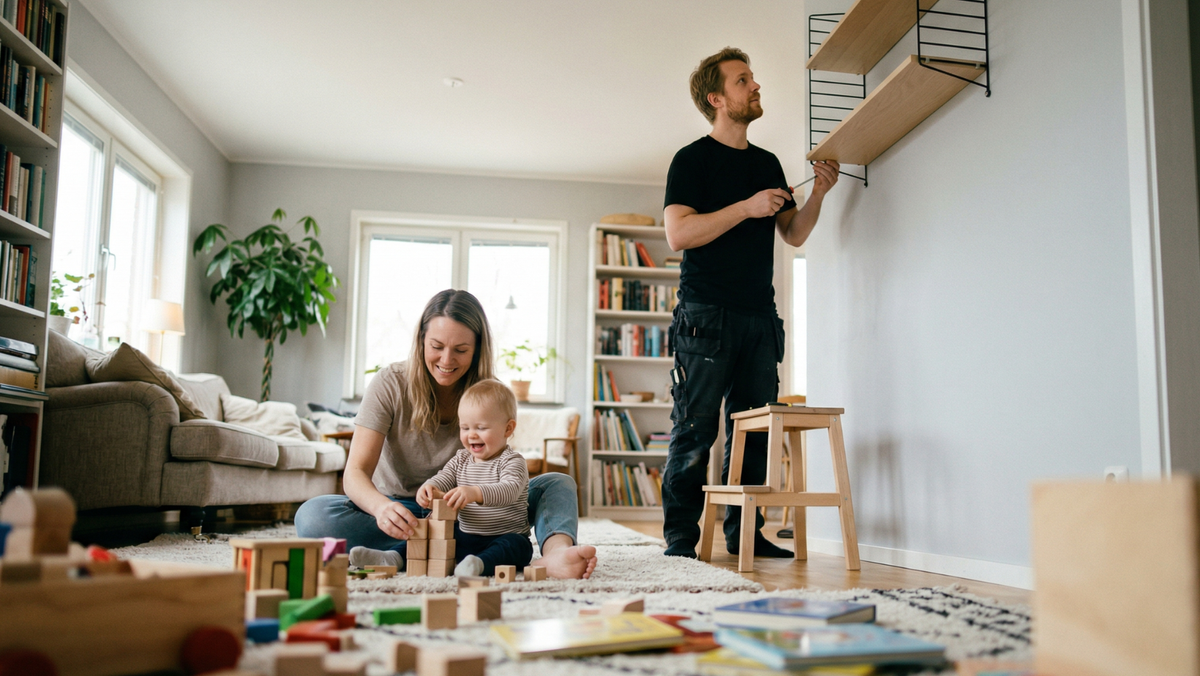 ROT-avdrag Comfy Living familj hantverkare