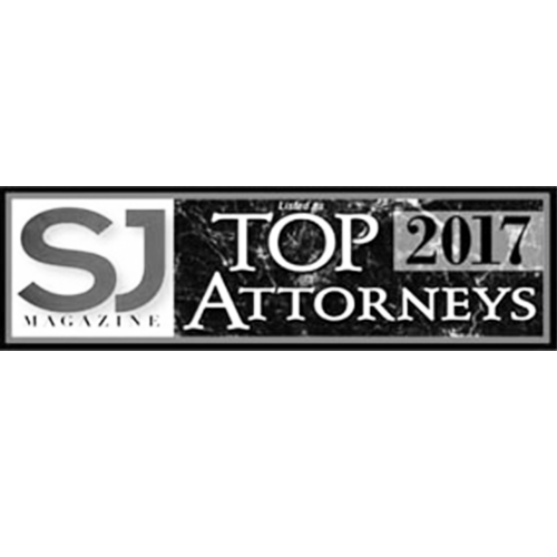 SJ top attorneys 2017 badge