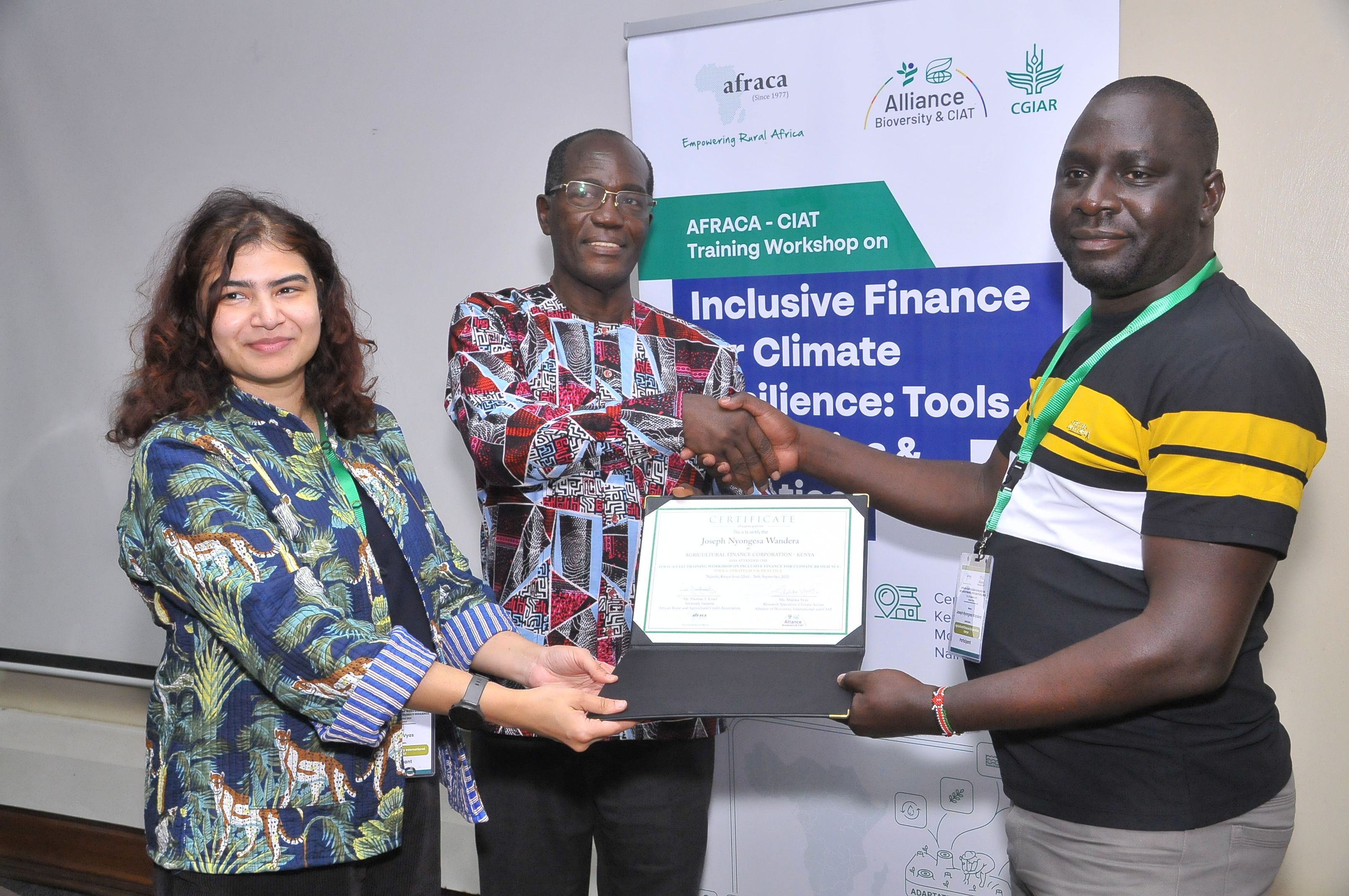 AFRACA and CIAT Train Financial Institutions on Inclusive Finance for Climate Resilience