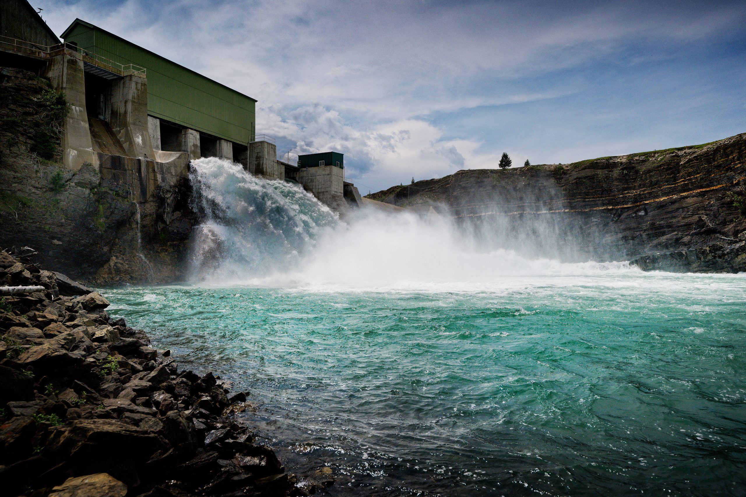 Horseshoe Hydroelectric Facility, Alberta, Canada