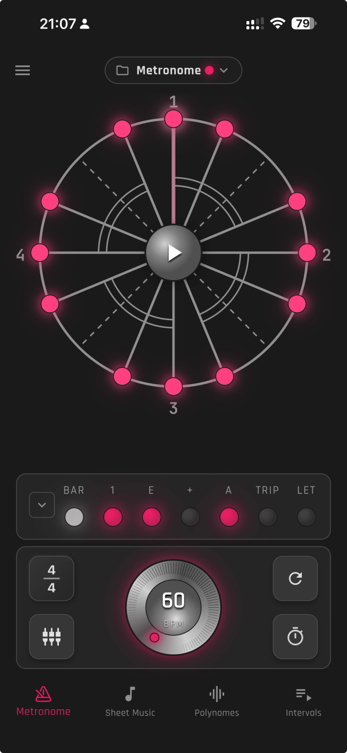Metronóm module preview