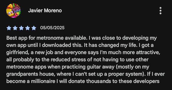 Review by Javier Moreno