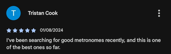 Review by Tristan Cook