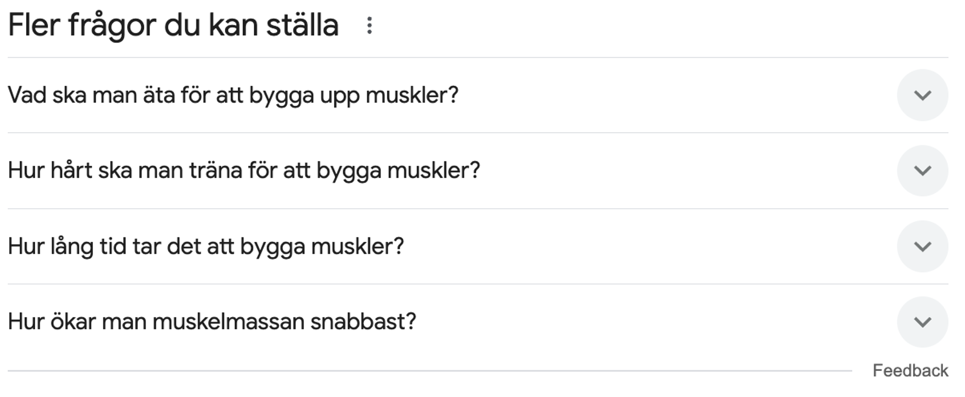 SERP frågor och svar