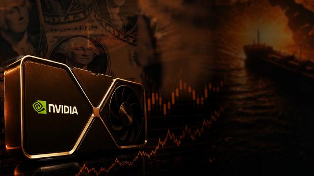 Nvidia, gráficos bursátiles e imágenes relacionadas con el petróleo que reflejan los rendimientos de los bonos y las tendencias de los mercados mundiales.