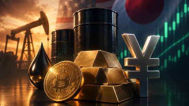 USDJPY analysis with yen, gold, oil and Bitcoin.