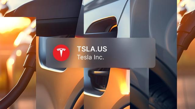 Análisis de las acciones de Tesla que muestra la recarga de vehículos eléctricos y datos de mercado de TSLA superpuestos