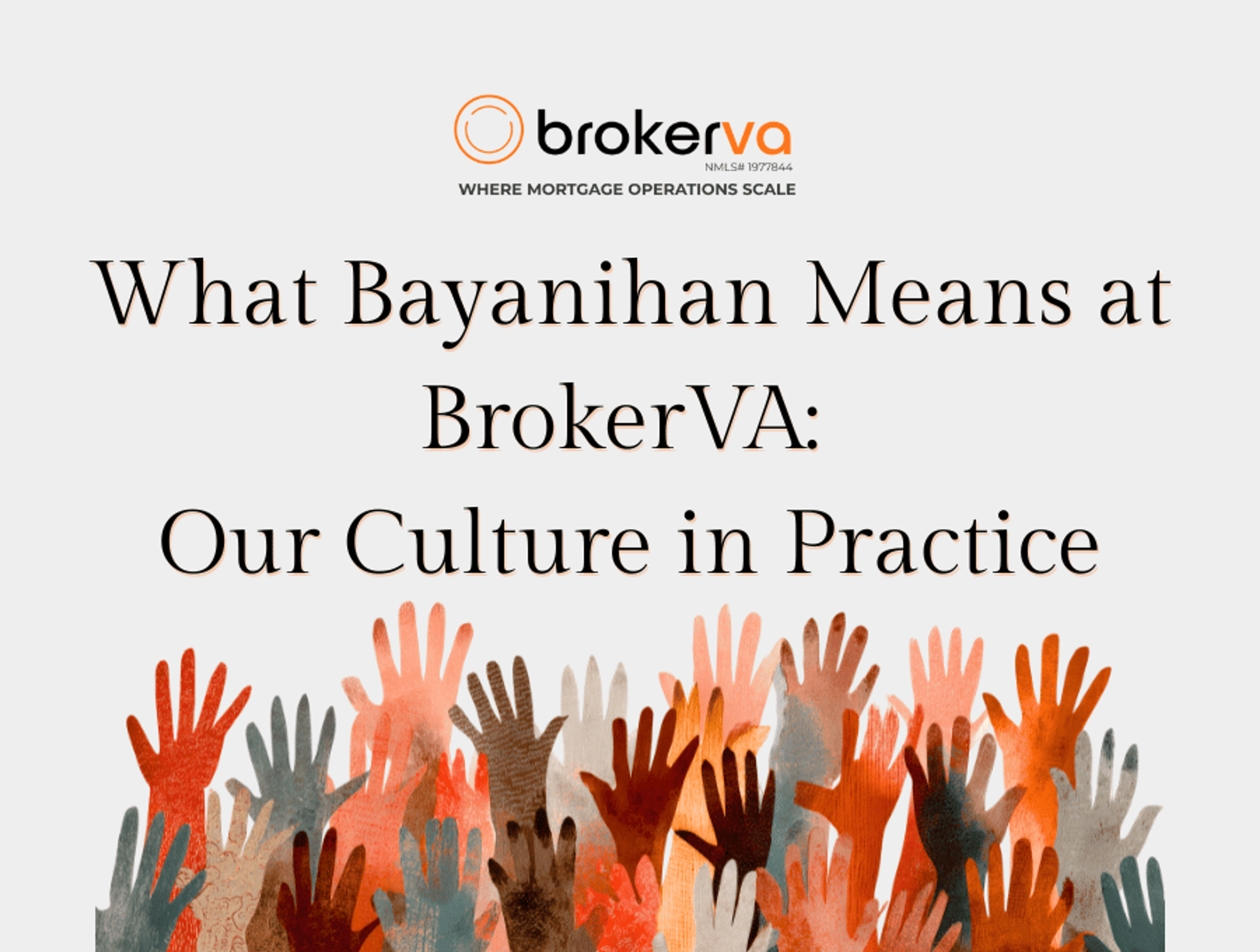 What Bayanihan Means at BrokerVA: Our Culture in Practice