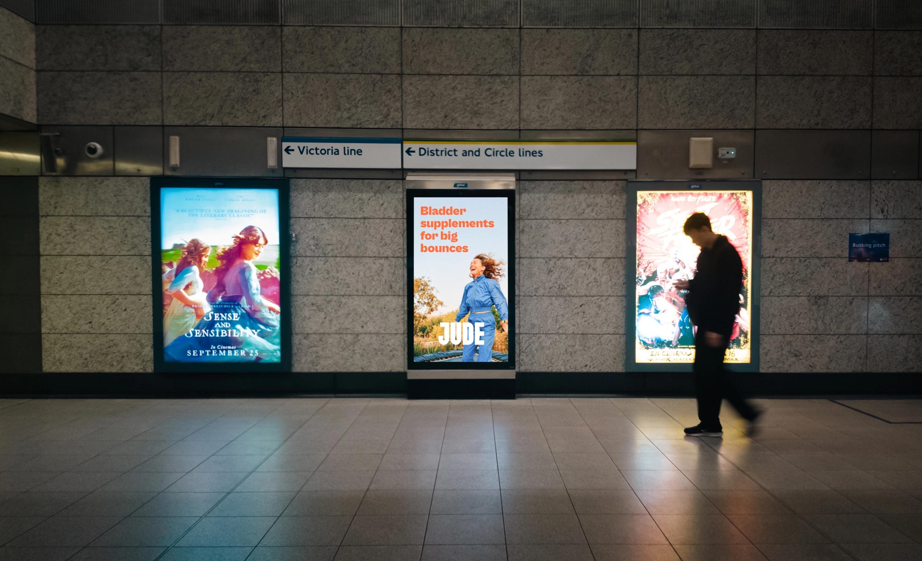 London Underground digital 6 sheet