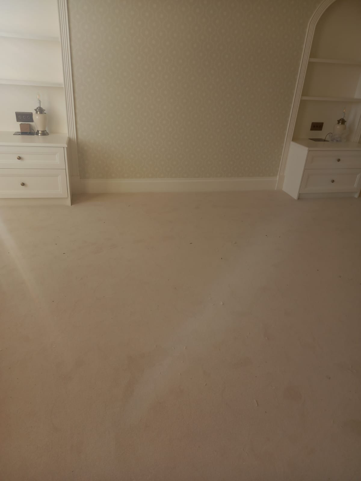 A room we cleaned after the builders were finished