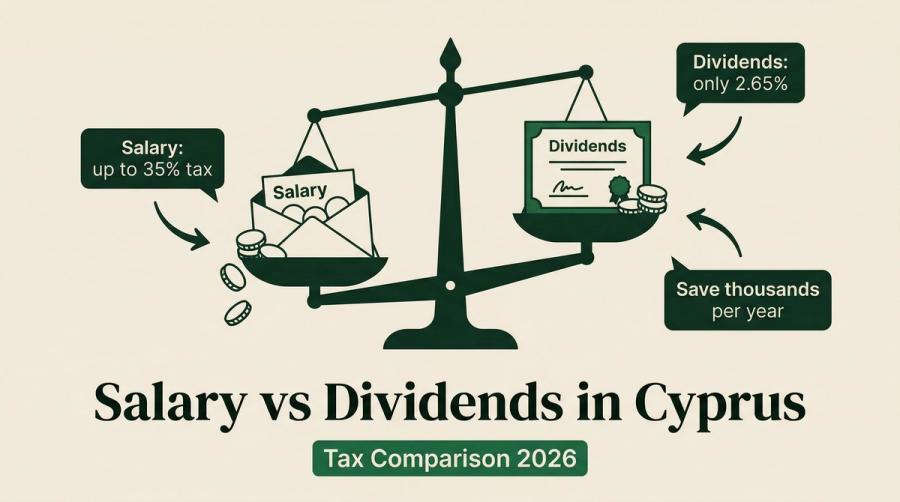 Cyprus Dividend vs Salary Tax [2026 Calculator]