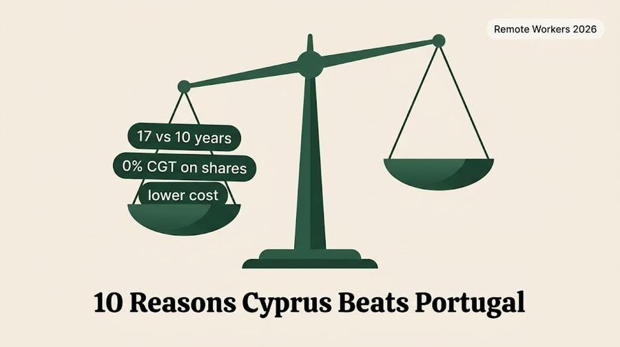 Cyprus vs Malta: 5 Tax Comparison Facts for Expats [2026]