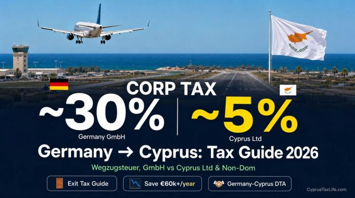 5 Tax Facts: Investing in Cyprus from Germany [2026]