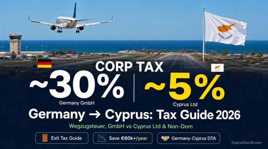 5 Tax Facts: Investing in Cyprus from Germany [2026]