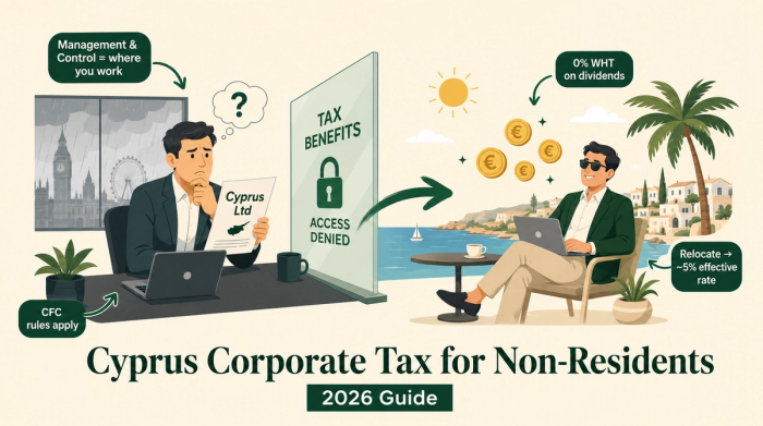 Non-Resident Cyprus Corporate Tax: 15% or Your Home Rate?