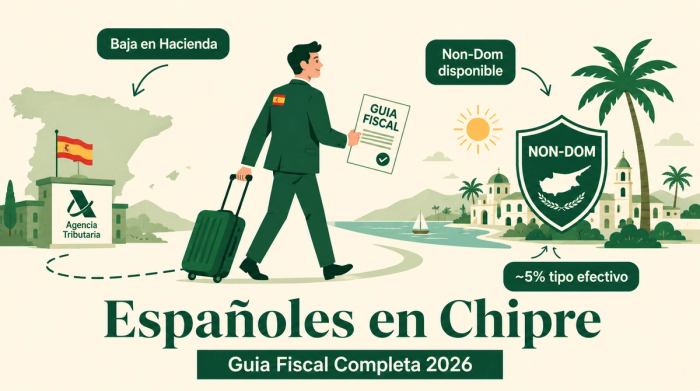 Españoles en Chipre: Guía Fiscal Completa 2026
