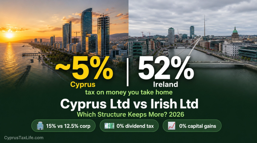 Cyprus Ltd vs Irish Ltd: Company Tax Compared [2026]