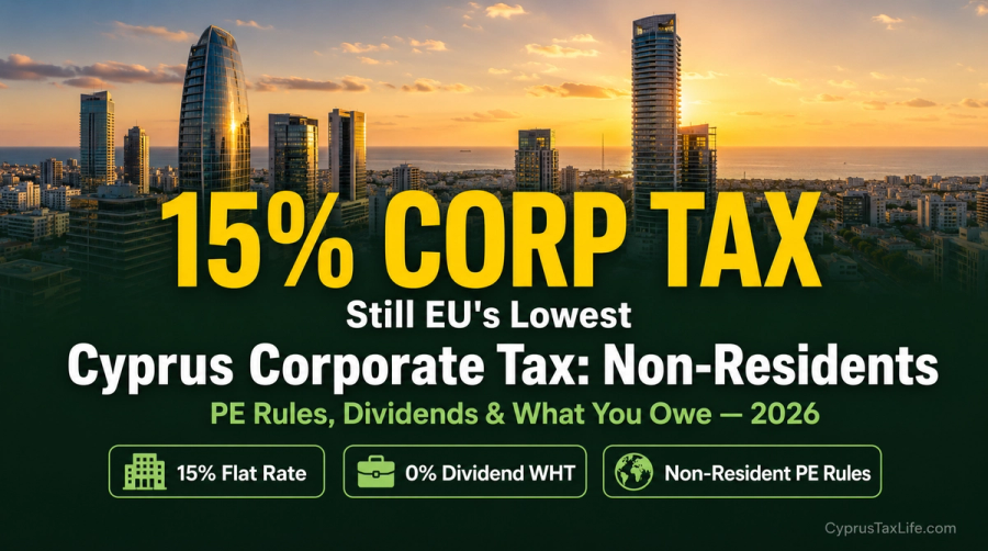 Non-Resident Cyprus Corporate Tax: 15% or Your Home Rate?