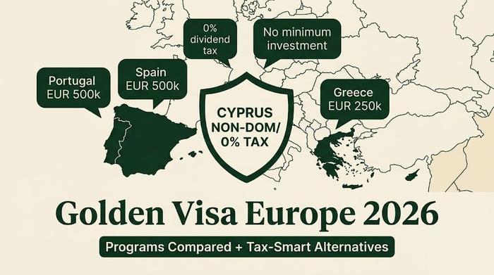 5 Golden Visa Europe Alternatives [2026]