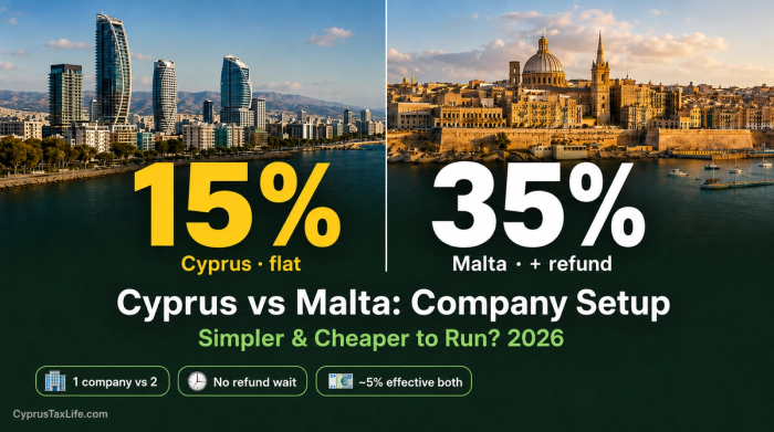 Cyprus vs Malta Company Formation [2026]