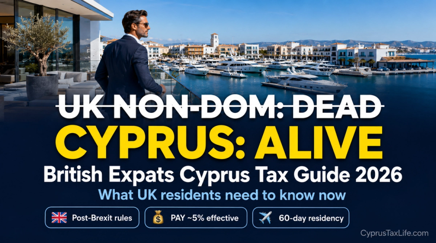 British Expats Tax Savings: Cyprus Non-Dom [2026]