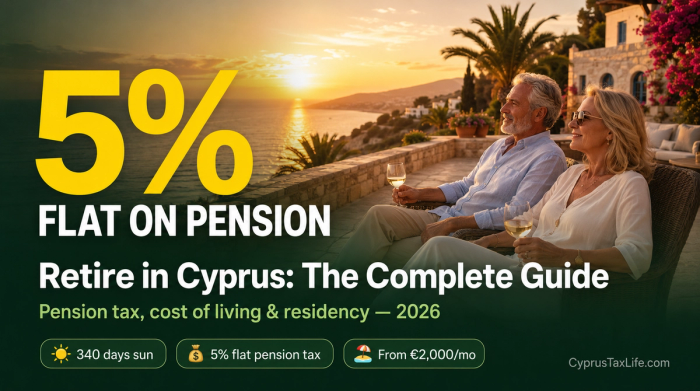 Retire in Cyprus [2026 Tax Guide]