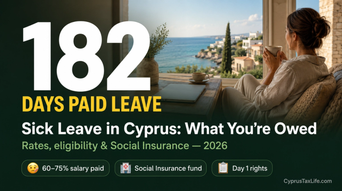 Cyprus Sick Leave 2026: Rules and Social Insurance Pay