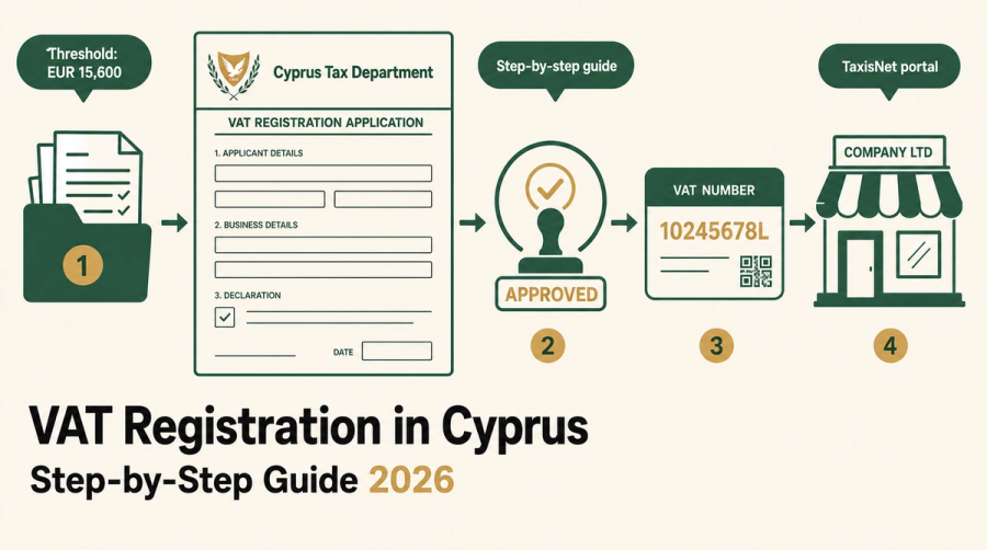 VAT Registration in Cyprus: Step-by-Step Guide (2026)