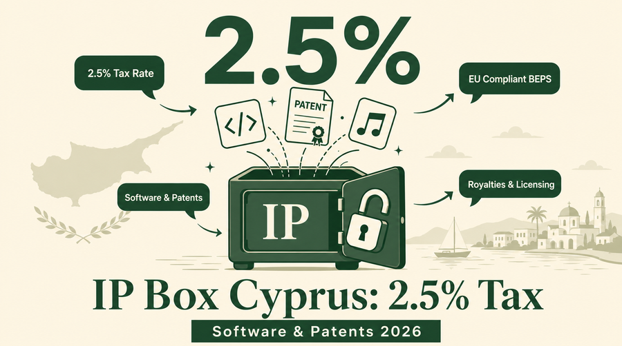IP Box Software Patents Cyprus 2026: 3% Tax [Guide]