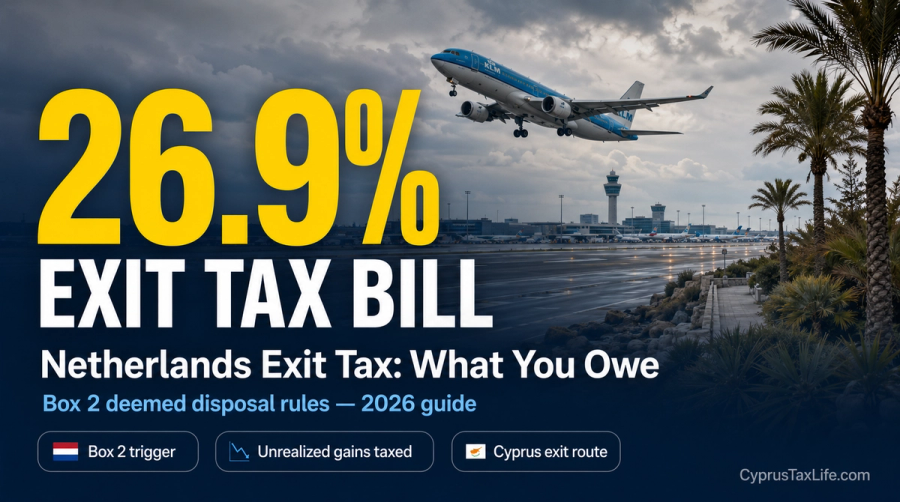 Netherlands Exit Tax 2026: How to Defer It When Moving to...