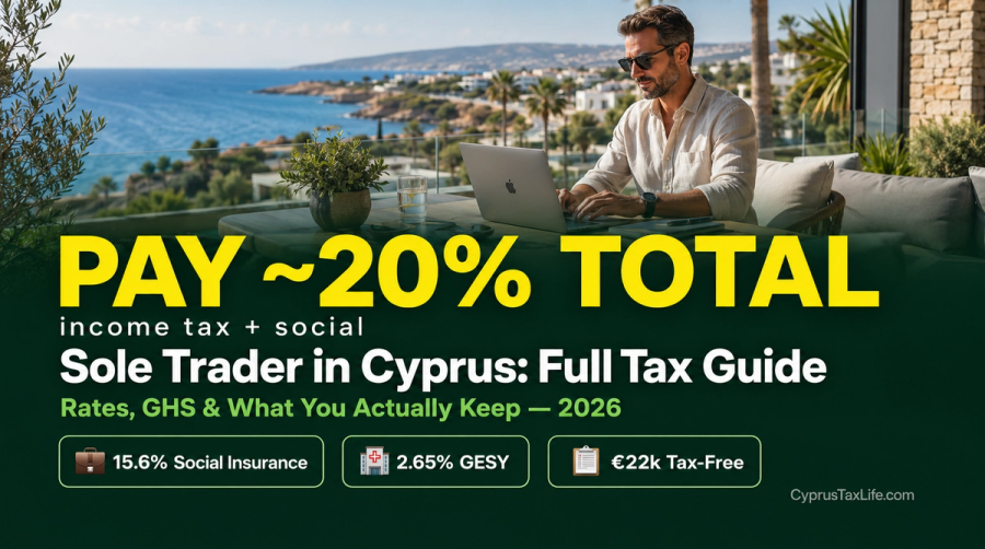 Self-Employed Cyprus: Sole Trader 5-Step Guide [2026]