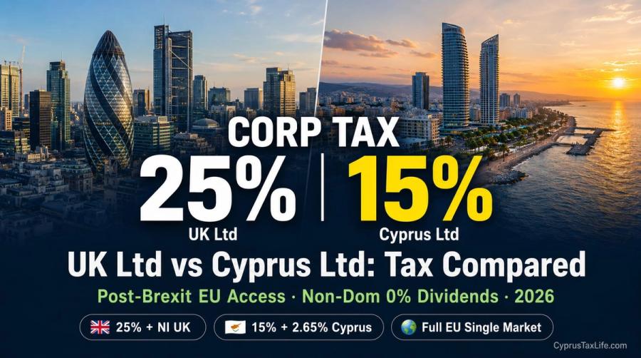 Cyprus Ltd vs UK Ltd [2026]: 5 Key Differences
