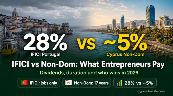 IFICI Portugal 2026: What It Is and Why Cyprus Non-Dom Often Wins