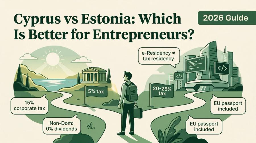 Cyprus vs Estonia: Company Formation [2026]